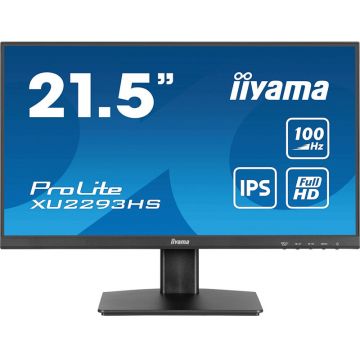 Monitor LED ProLite XU2293HS-B6 21.5 inch FHD IPS 4ms 100Hz Black