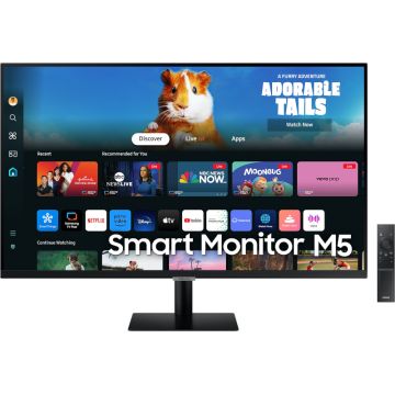 Monitor LED Samsung Smart M5 M50D LS27DM500EUXDU 27 inch FHD VA 4 ms 60 Hz HDR