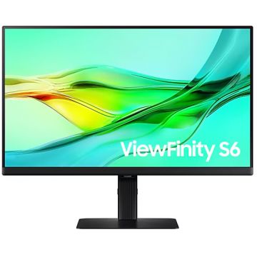 Monitor LED Samsung ViewFinity S6 LS24D600UAUXEN 24 inch QHD IPS 5 ms 100 Hz USB-C HDR