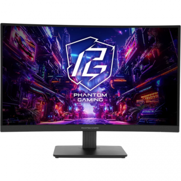 Monitor Phantom Gaming PG27QRT1B 27inch 2560x1440 1ms Negru