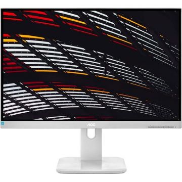 Monitor Refurbished AOC 24P1, 24 Inch Full HD IPS LED, VGA, DVI, HDMI, Display Port, USB