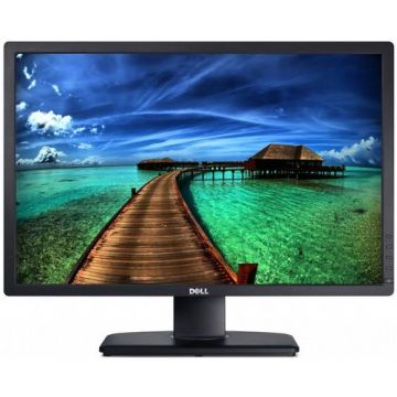 Monitor Refurbished DELL U2412MC, Panel IPS, 24 Inch LED, 1920 x 1200 WUXGA, DisplayPort, VGA, DVI, 5 Porturi USB, Widescreen