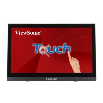 Monitor ViewSonic TD1630-3, Touch 10pts, 15.6inch, Panel TN, 1366x768, 60Hz