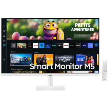 Samsung Monitor inteligent SAMSUNG LS27CM703UUXDU M7 27 4K, 3840x2160, UHD, VA, 16:9, 4ms, Alb