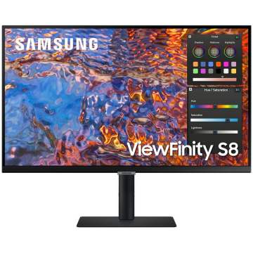 Samsung Monitor IPS LED LED Samsung 32 LS32B800PXPXEN, UHD (3840x2160), 5ms GTG, Negru