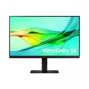 Samsung Monitor IPS LED Samsung 24 LS24D600UAUXEN, QHD (2560 x 1440), HDMI, DisplayPort, Pivot, 100 Hz, 5 ms, Negru