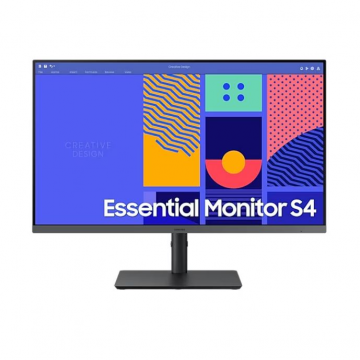 Samsung Monitor IPS LED Samsung 27 LS27C432GAUXEN, Full HD (1920 x 1080), VGA, HDMI, DisplayPort, Pivot, 100 Hz, 4 ms, Negru