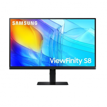 Samsung Monitor VA LED Samsung 27 LS27D800EAUXEN, UHD (3840 x 2160), HDMI, DisplayPort, Pivot, Negru