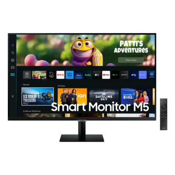 Samsung Monitor VA LED Smart Samsung 32 LS32CM500EUXDU, Full HD (1920 x 1080), Wifi, HDMI, Negru