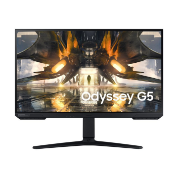 Samsung Samsung Odyssey G5 S27AG502NU / LED monitor / 27 / 2560 x 1440 WQHD @ 165 Hz / IPS / 350 cd/m² / 1000:1 / HDR10 / 1 ms / HDMI, DisplayPort / black | LS27AG502NUXEN