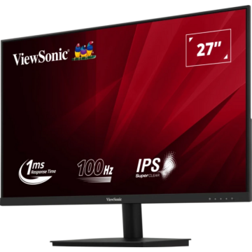 VIEWSONIC Monitor IPS LED ViewSonic 27 VA270-H, Full HD (1920 x 1080), VGA, HDMI, 100 Hz, 1 ms, Negru