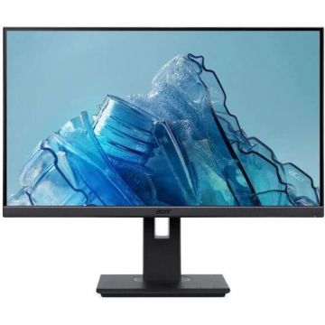 Acer Monitor IPS LED Acer 27 B277Ebmiprxv, Full HD (1920 x 1080), VGA, HDMI, DisplayPort, Boxe, 4 ms, Negru