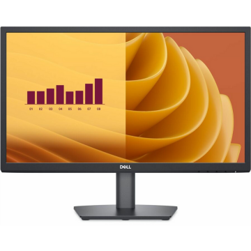 Dell Monitor VA LED Dell 21.5 E2225H, Full HD (1920 x 1080), VGA, DisplayPort, 75 Hz, 5 ms, Negru