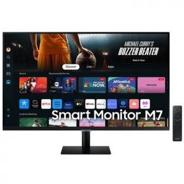 Monitor LCD S32DM700UU 32inch UHD M70D Smart Negru