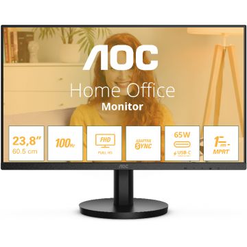 Monitor LED AOC 24B3CA2 23.8 inch FHD IPS 1 ms 100 Hz USB-C