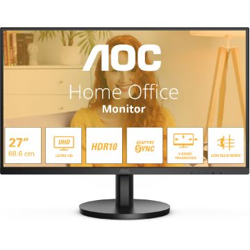 Monitor LED AOC U27B3M 27 inch UHD VA 4 ms 60 Hz HDR