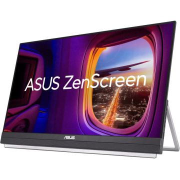 Monitor LED ASUS Portabil ZenScreen MB229CF 21.5 inch FHD IPS 5 ms 100 Hz USB-C