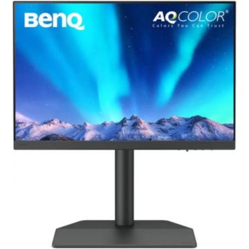 Monitor LED BenQ SW242Q 24.1 inch WQXGA IPS 5 ms 60 Hz USB-C HDR