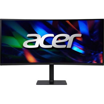 Monitor LED Curbat CZ342CURHbmiphuzx 34 inch UWQHD VA 0.5ms 180Hz Black