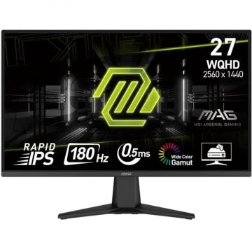 Monitor LED Gaming MAG 275QF 27 inch QHD IPD 0.5ms 180Hz Black