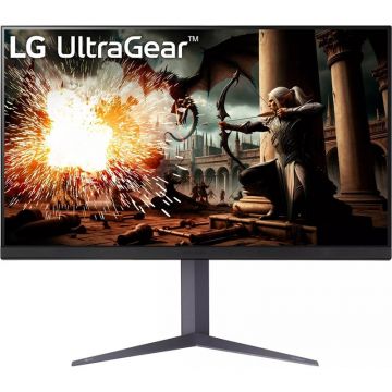 Monitor LED Gaming UltraGear 32GS75Q-B 31.5 inch QHD IPS 1ms 180Hz Black