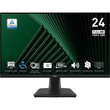 Monitor LED PRO MP245G 23.8 inch FHD IPS 4ms 100Hz Black