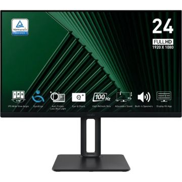 Monitor LED PRO MP245PG 23.8 inch FHD IPS 4ms 100Hz Black