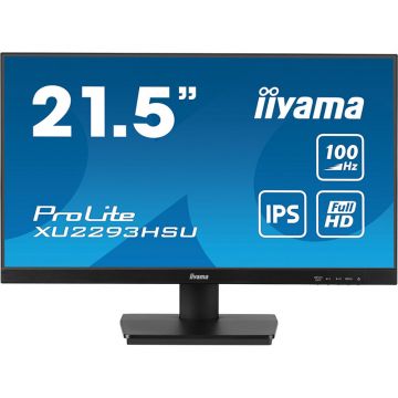 Monitor LED ProLite XU2293HSU-B7 21.5 inch FHD IPS 1ms 100Hz Black