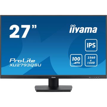 Monitor LED ProLite XU2793QSU-B7 27 inch QHD IPS 1ms 100Hz Black