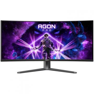 Monitor OLED Gaming Curbat Agon AG346UCD 34 inch UWQHD 0.03ms 175Hz Black