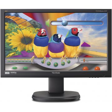 Monitor ViewSonic VG2436wm, 24 Inch LED Full HD, VGA, DVI, Boxe integrate