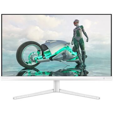 Philips Monitor Gaming Philips EVNIA, 27, IPS, FHD, 180Hz, 1ms, 0.5ms, HDR10, FlickerFree, Boxe 2W x 2, HA, Pivot, HDMI, DisplayPort, Alb, 27M2N3201A/00