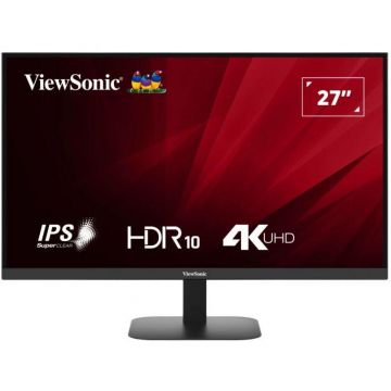 VIEWSONIC Monitor LED Viewsonic VA2708-4K-HD, 27inch, 3840x2160, 4ms, Black