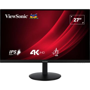 VIEWSONIC Monitor LED Viewsonic VG2708-4K, 27inch, 3840x2160, 4ms, Black