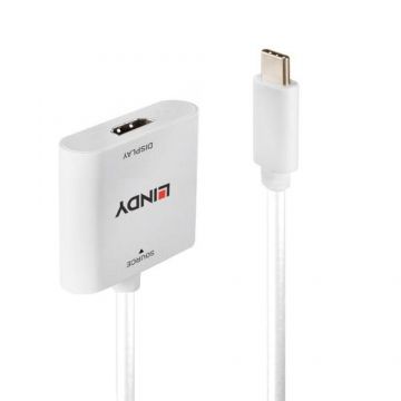 Adaptor Lindy LY-43339, USB Type C - HDMI 2.0, 4K@60 Adaptor Lindy LY-43339, USB Type C - HDMI 2.0, 4K@60