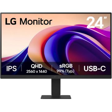 Monitor LED LG 24U631A-B 23.8 inch QHD IPS 5 ms 100 Hz USB-C HDR Monitor LED LG 24U631A-B 23.8 inch QHD IPS 5 ms 100 Hz USB-C HDR
