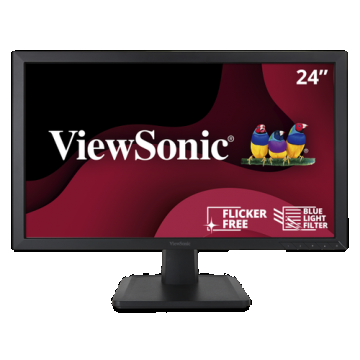 Monitor Refurbished VIEWSONIC VA2452, 24 Inch Full HD MVA, VGA, DVI, DisplayPort, Grad A- Monitor Refurbished VIEWSONIC VA2452, 24 Inch Full HD MVA, VGA, DVI, DisplayPort, Grad A-