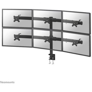 NEOMOUNTS Suport birou pentru 6 monitoare Neomounts FPMA-D700D6, Diagonala 19-27, Greutate maxima 8 kg per monitor, VESA 100x100~100x100, Negru NEOMOUNTS Suport birou pentru 6 monitoare Neomounts FPMA-D700D6, Diagonala 19-27, Greutate maxima 8 kg per monitor, VESA 100x100~100x100, Negru