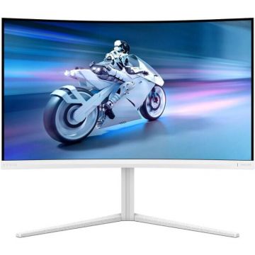 Philips Monitor Gaming VA LED Philips 31.5 32M2C5501/00, QHD (2560 x 1440), HDMI, DisplayPort, Ecran curbat, 180 Hz, 1 ms (Alb) Philips Monitor Gaming VA LED Philips 31.5 32M2C5501/00, QHD (2560 x 1440), HDMI, DisplayPort, Ecran curbat, 180 Hz, 1 ms (Alb)