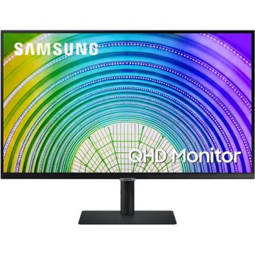 Monitor VA LED Samsung 32inch LS32A600UUUXEN, QHD (2560 x 1440), HDMi, DisplayPort, Pivot (Negru)