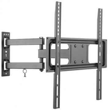 EQUIP Suport de perete Equip 650341, 32-55, 35 kg, inclinare/rotatie, negru EQUIP Suport de perete Equip 650341, 32-55, 35 kg, inclinare/rotatie, negru