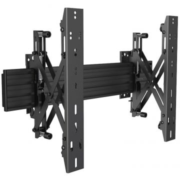 EQUIP Suport de perete reglabil Equip 650355, 37-65, 30 kg, inclinare/rotatie, negru EQUIP Suport de perete reglabil Equip 650355, 37-65, 30 kg, inclinare/rotatie, negru