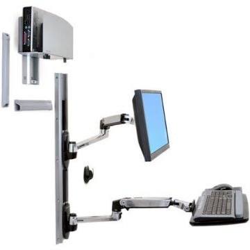 Ergotron Suport monitor ERGOTRON 45-247-026 LX, tip brat, montare pe perete Ergotron Suport monitor ERGOTRON 45-247-026 LX, tip brat, montare pe perete