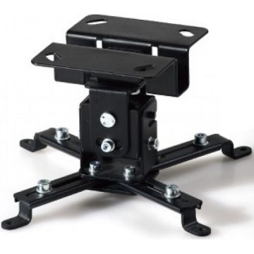 Funscreen Suport videoproiector, Funscreen, 130 mm, Negru Funscreen Suport videoproiector, Funscreen, 130 mm, Negru