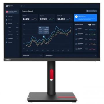 Lenovo Monitor IPS LED Lenovo ThinkVision T22i-30, 21.5 inch, Full HD 1920 x 1080, 60 HZ, 4 ms, VGA, HDMI, DisplayPort, Pivot, Negru Lenovo Monitor IPS LED Lenovo ThinkVision T22i-30, 21.5 inch, Full HD 1920 x 1080, 60 HZ, 4 ms, VGA, HDMI, DisplayPort, Pivot, Negru