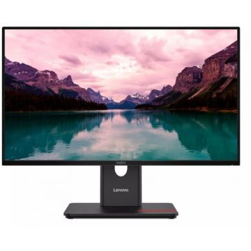 Lenovo Monitor IPS LED Lenovo ThinkVision T24-40, 23.8 inch, FulL HD 1920 x 1080, VGA, HDMI, DisplayPort, Pivot, 120 Hz, 4 ms, Negru Lenovo Monitor IPS LED Lenovo ThinkVision T24-40, 23.8 inch, FulL HD 1920 x 1080, VGA, HDMI, DisplayPort, Pivot, 120 Hz, 4 ms, Negru