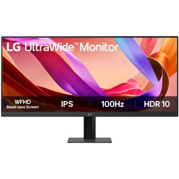 LG Monitor IPS LED LG 29U511A-B, 29 inch, WFHD 2560 x 1080, HDMI, DisplayPort, 100 Hz, 5 ms, Negru LG Monitor IPS LED LG 29U511A-B, 29 inch, WFHD 2560 x 1080, HDMI, DisplayPort, 100 Hz, 5 ms, Negru