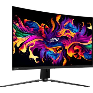 MSI Monitor curbat pentru gaming MSI MPG 321CURXDE, Display 31.5 UHD 3.840 x 2.160, UltraHD/4K, QD-OLED, USB hub, KVM, 240Hz, 0,03 ms, Negru MSI Monitor curbat pentru gaming MSI MPG 321CURXDE, Display 31.5 UHD 3.840 x 2.160, UltraHD/4K, QD-OLED, USB hub, KVM, 240Hz, 0,03 ms, Negru