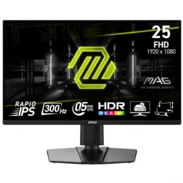 MSI Monitor Gaming Rapid IPS LED MSI MAG 24.5 255PXF, Full HD 1920 x 1080, HDMI, DisplayPort, Boxe, Pivot, 300 Hz, 0.5 ms Negru MSI Monitor Gaming Rapid IPS LED MSI MAG 24.5 255PXF, Full HD 1920 x 1080, HDMI, DisplayPort, Boxe, Pivot, 300 Hz, 0.5 ms Negru
