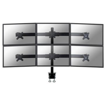 NEOMOUNTS Suport TV / Monitor FPMA-D700D6, 6 ecrane, 19 - 27 inch, negru NEOMOUNTS Suport TV / Monitor FPMA-D700D6, 6 ecrane, 19 - 27 inch, negru